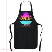 Take Me To The Beach With A Summer Couple Apron thumb 0