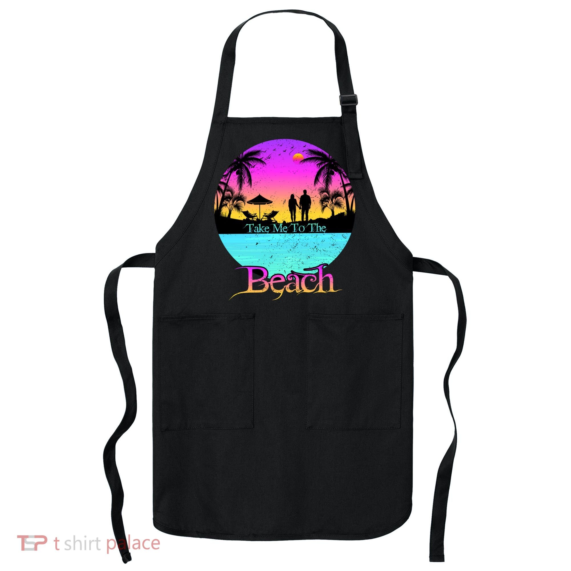 Take Me To The Beach With A Summer Couple Apron