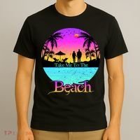 Take Me To The Beach With A Summer Couple T-Shirt thumb 3