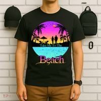 Take Me To The Beach With A Summer Couple T-Shirt thumb 6