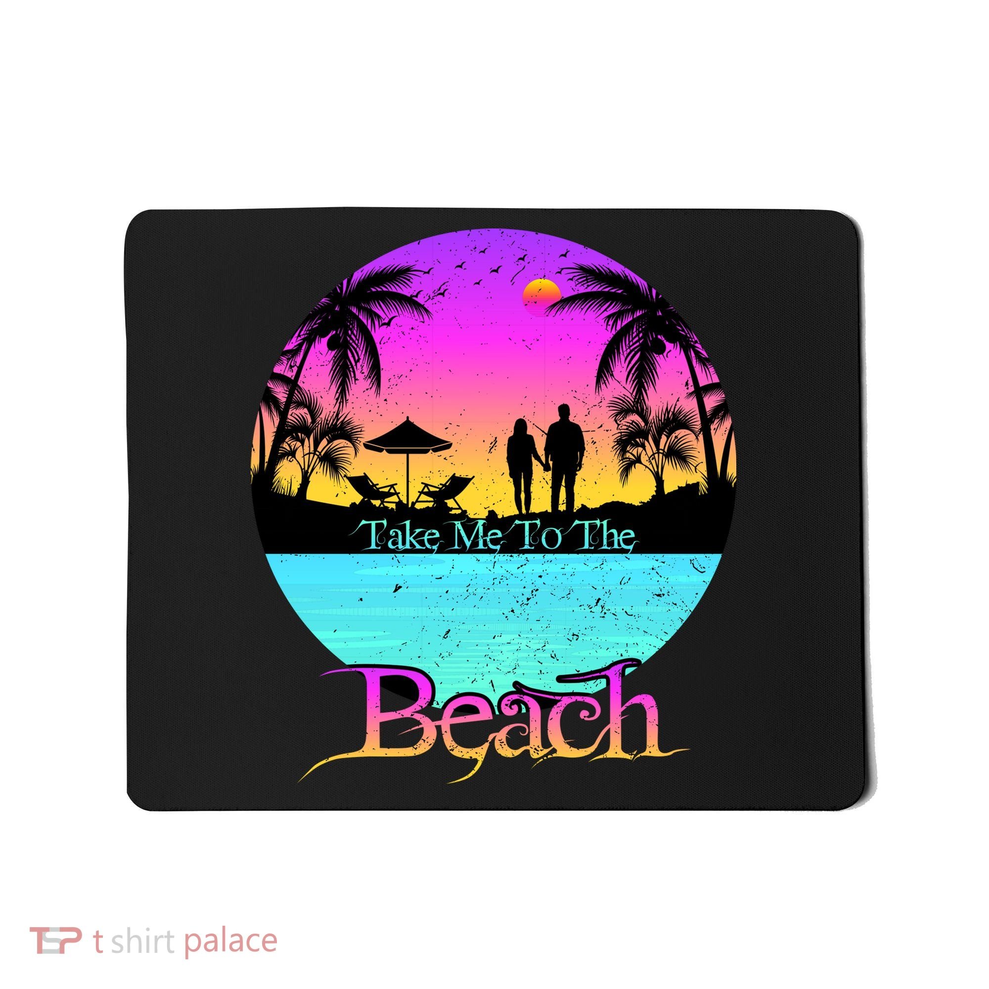 Take Me To The Beach With A Summer Couple Mousepad
