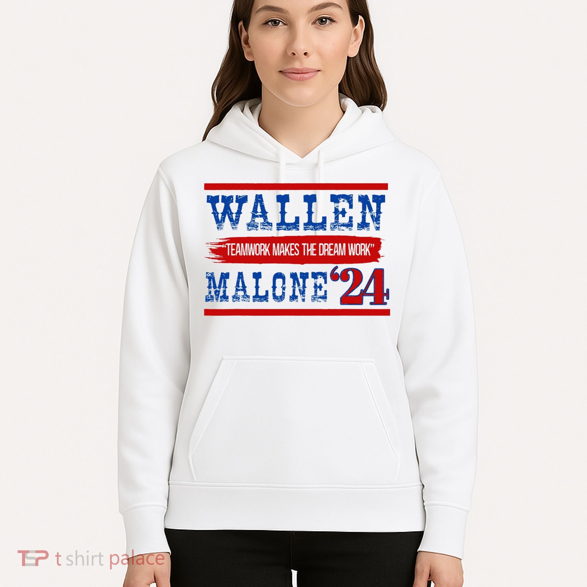 Teamwork Makes The Dream Work Malone 24 Hoodie