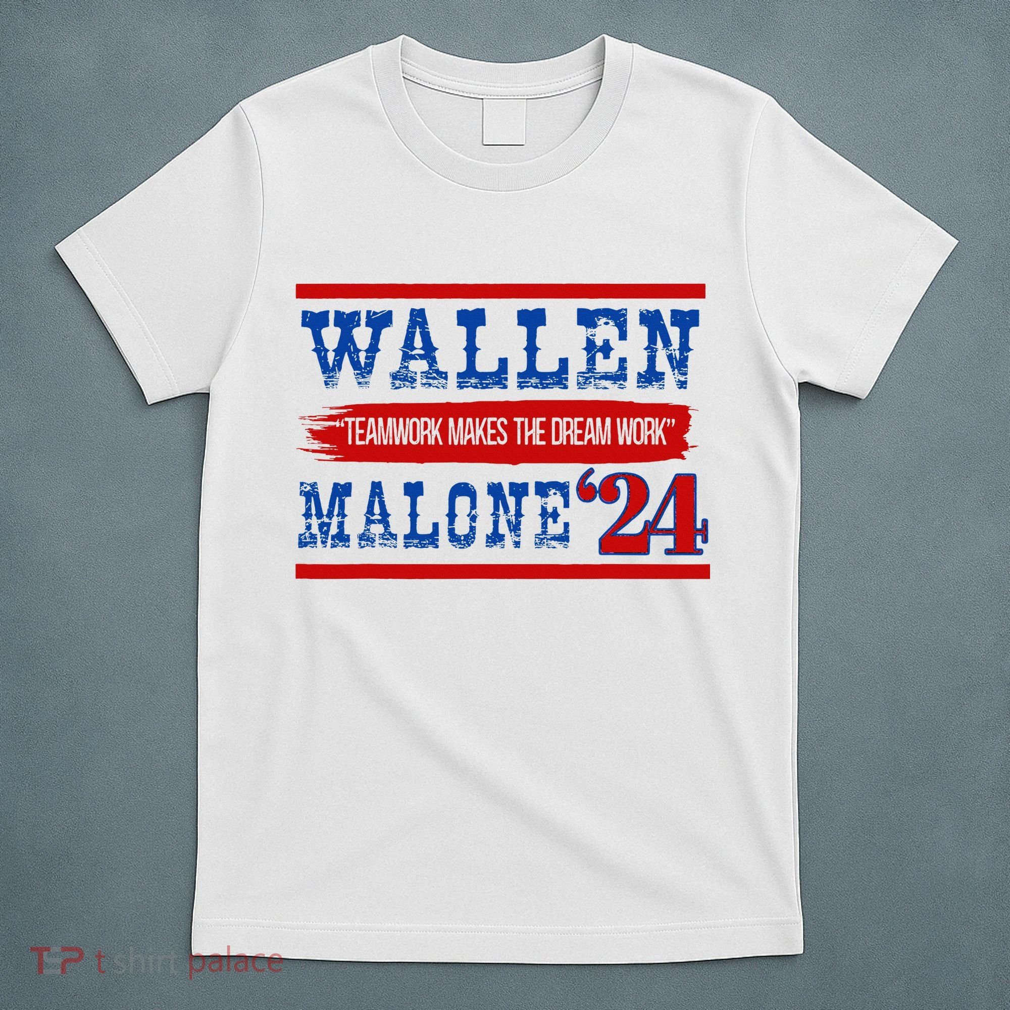 Teamwork Makes The Dream Work Malone 24 T-Shirt