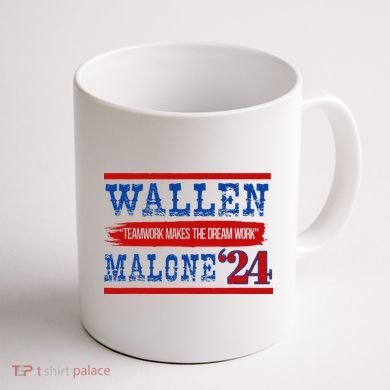 Teamwork Makes The Dream Work Malone 24 Coffee Mug back