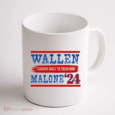 Teamwork Makes The Dream Work Malone 24 Coffee Mug back