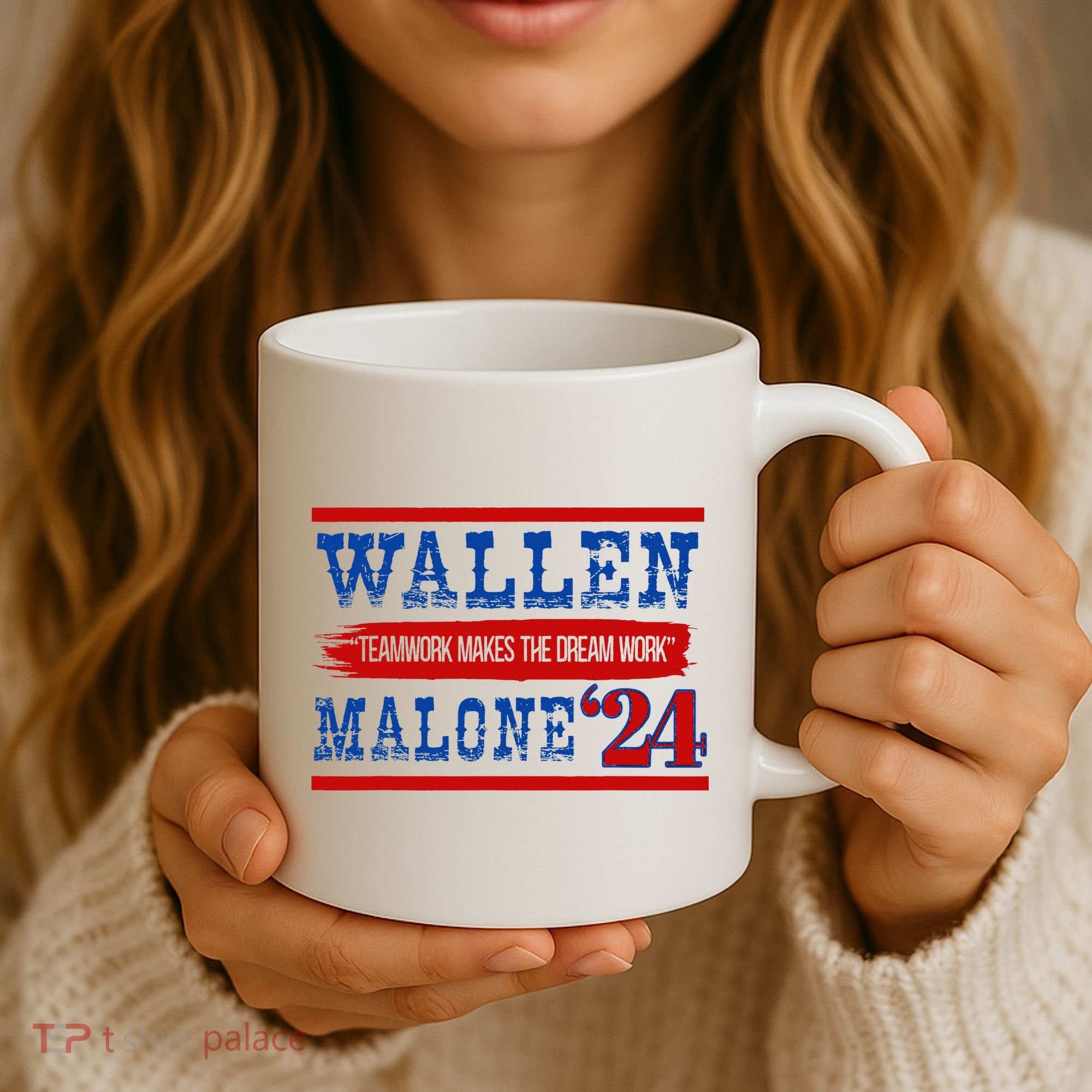 Teamwork Makes The Dream Work Malone 24 Coffee Mug