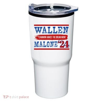 Teamwork Makes The Dream Work Malone 24 Tumbler