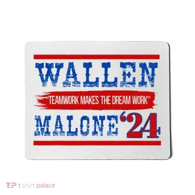 Teamwork Makes The Dream Work Malone 24 Mousepad