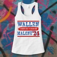 Teamwork Makes The Dream Work Malone 24 Women's Tank Top thumb 3