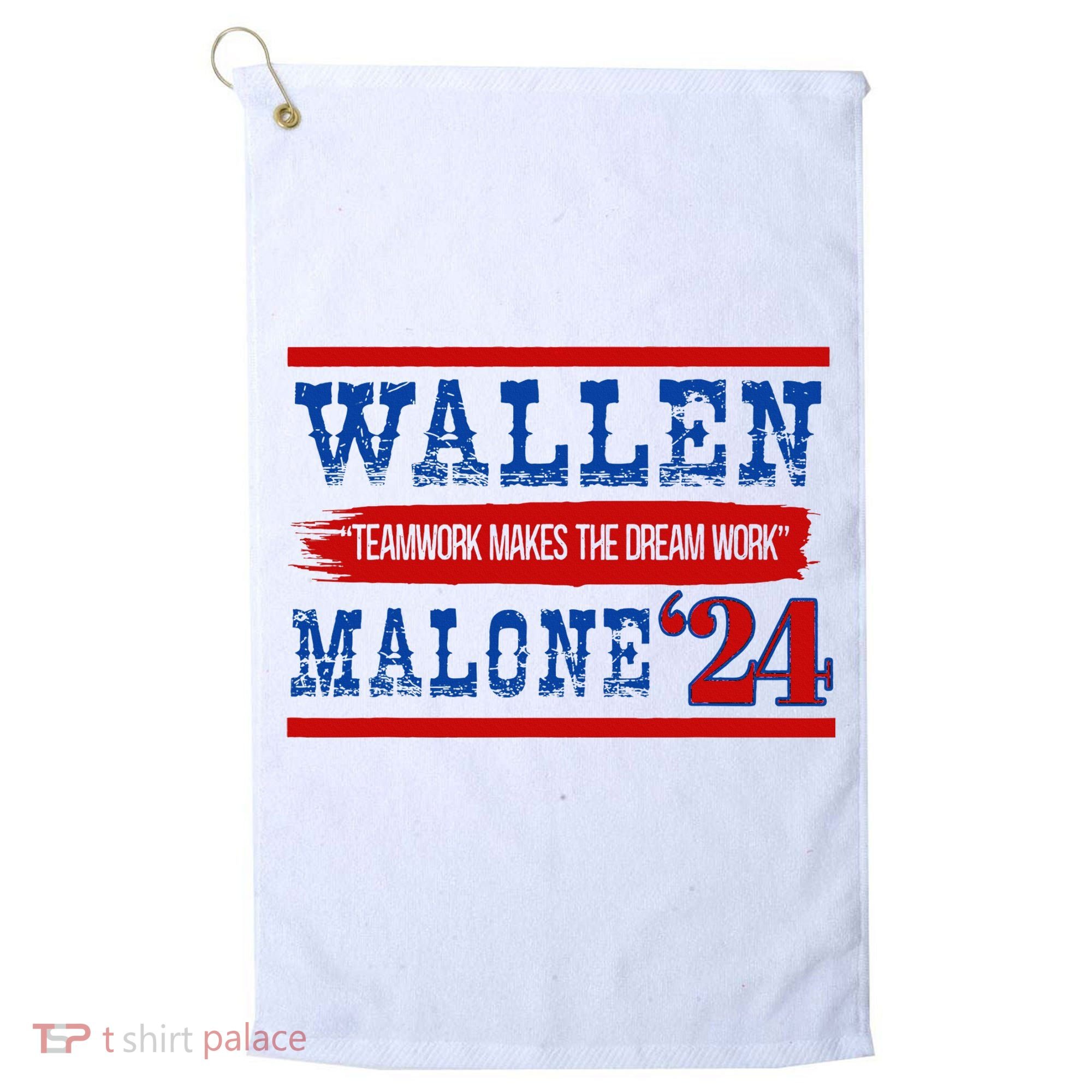 Teamwork Makes The Dream Work Malone 24 Golf Towel