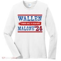 Teamwork Makes The Dream Work Malone 24 Women's Long Sleeve Shirt thumb 0