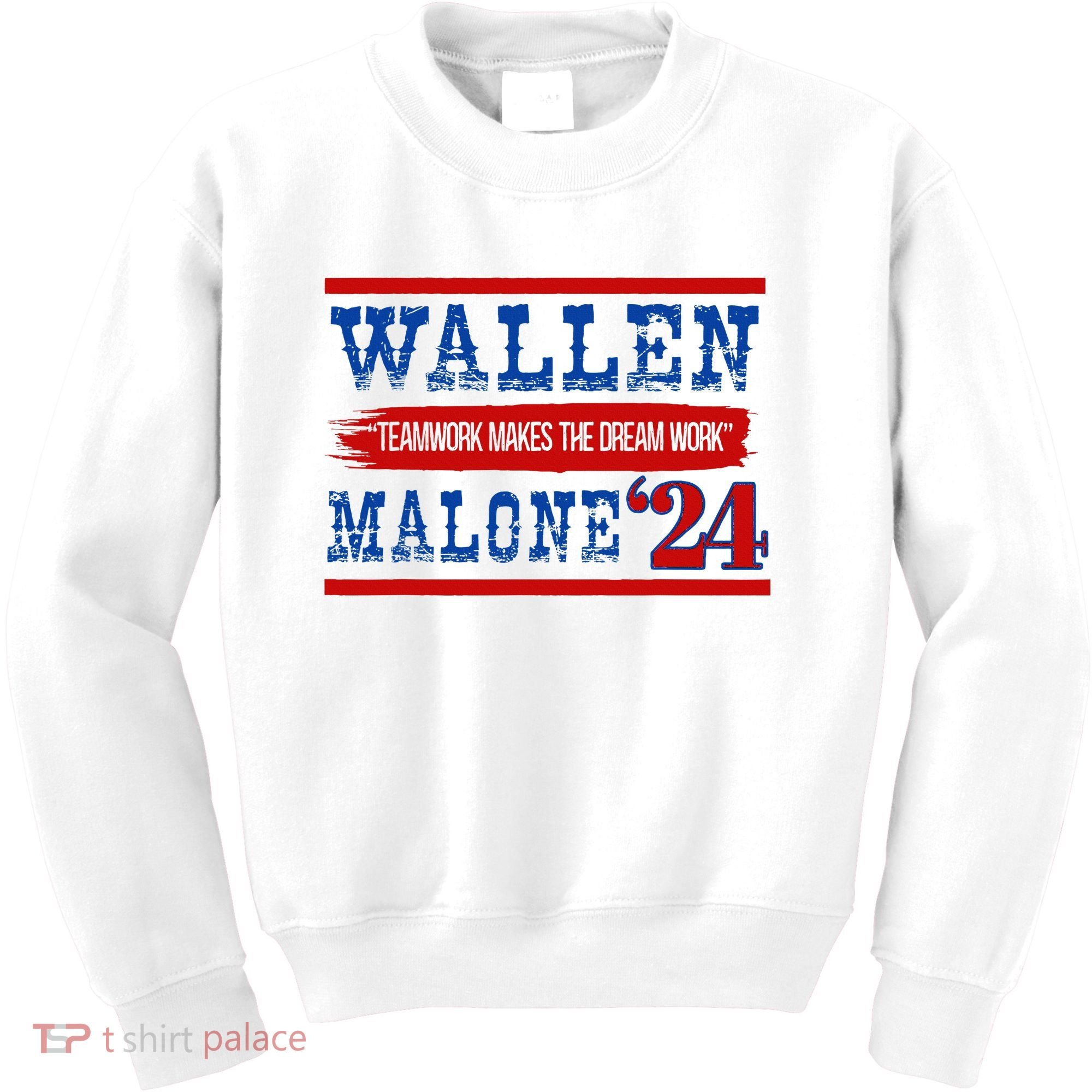 Teamwork Makes The Dream Work Malone 24 Kids Sweatshirt