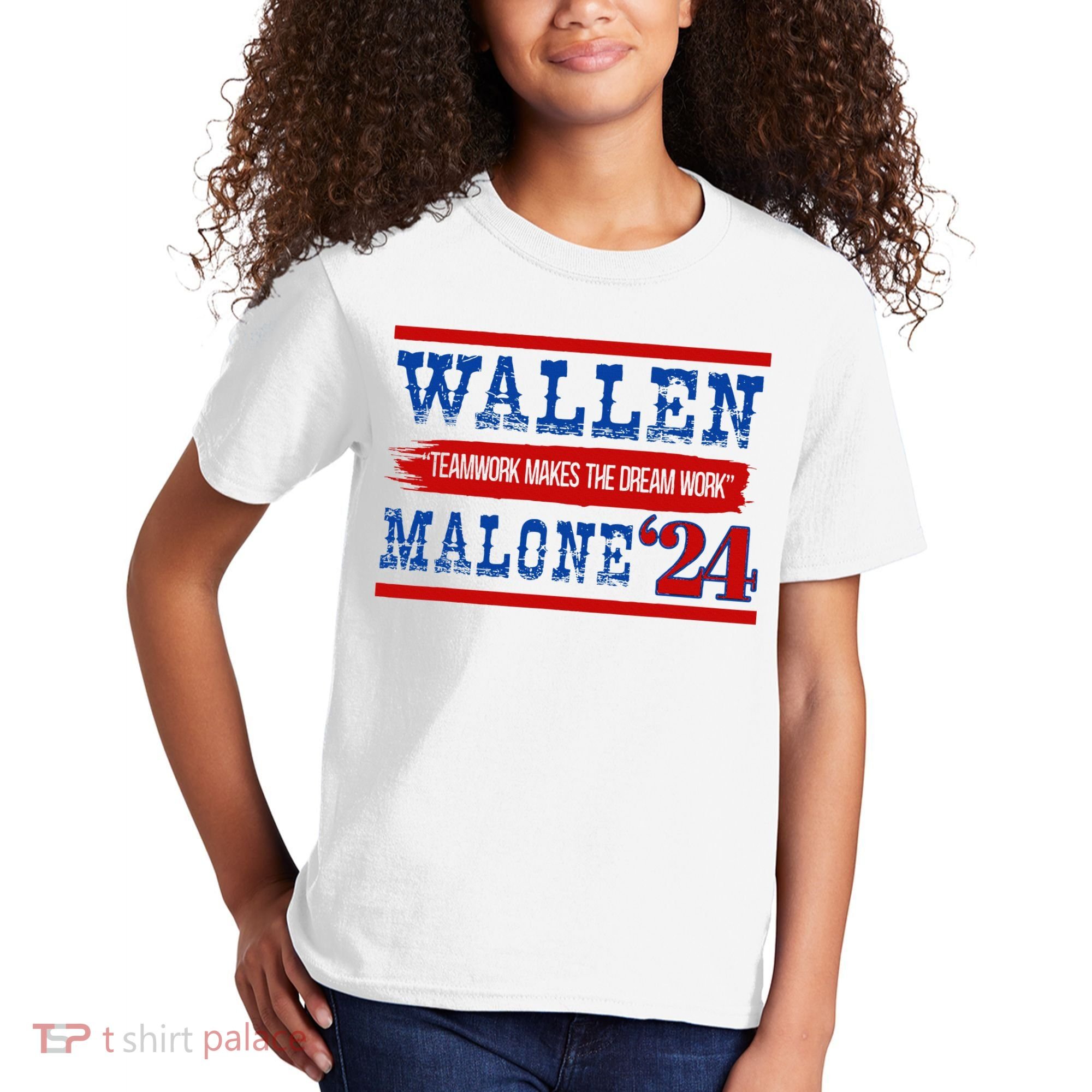 Teamwork Makes The Dream Work Malone 24 Kids T-Shirt