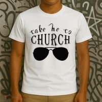 Take Me To The Church Christian Country Concert T-Shirt thumb 3