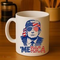 Trump Merica Trump Funny 4th Of July Coffee Mug thumb 4