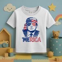 Trump Merica Trump Funny 4th Of July Toddler T-Shirt thumb 3