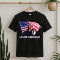 Trump Merica Trump American Flag T-Shirt thumb 2