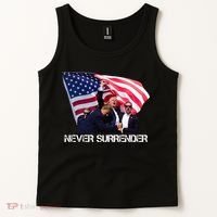 Trump Merica Trump American Flag Tank Top thumb 2