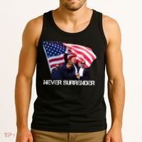 Trump Merica Trump American Flag Tank Top thumb 3