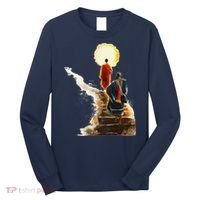 Thich Minh Tue On Back Monks Vietnamese Long Sleeve Shirt thumb 0