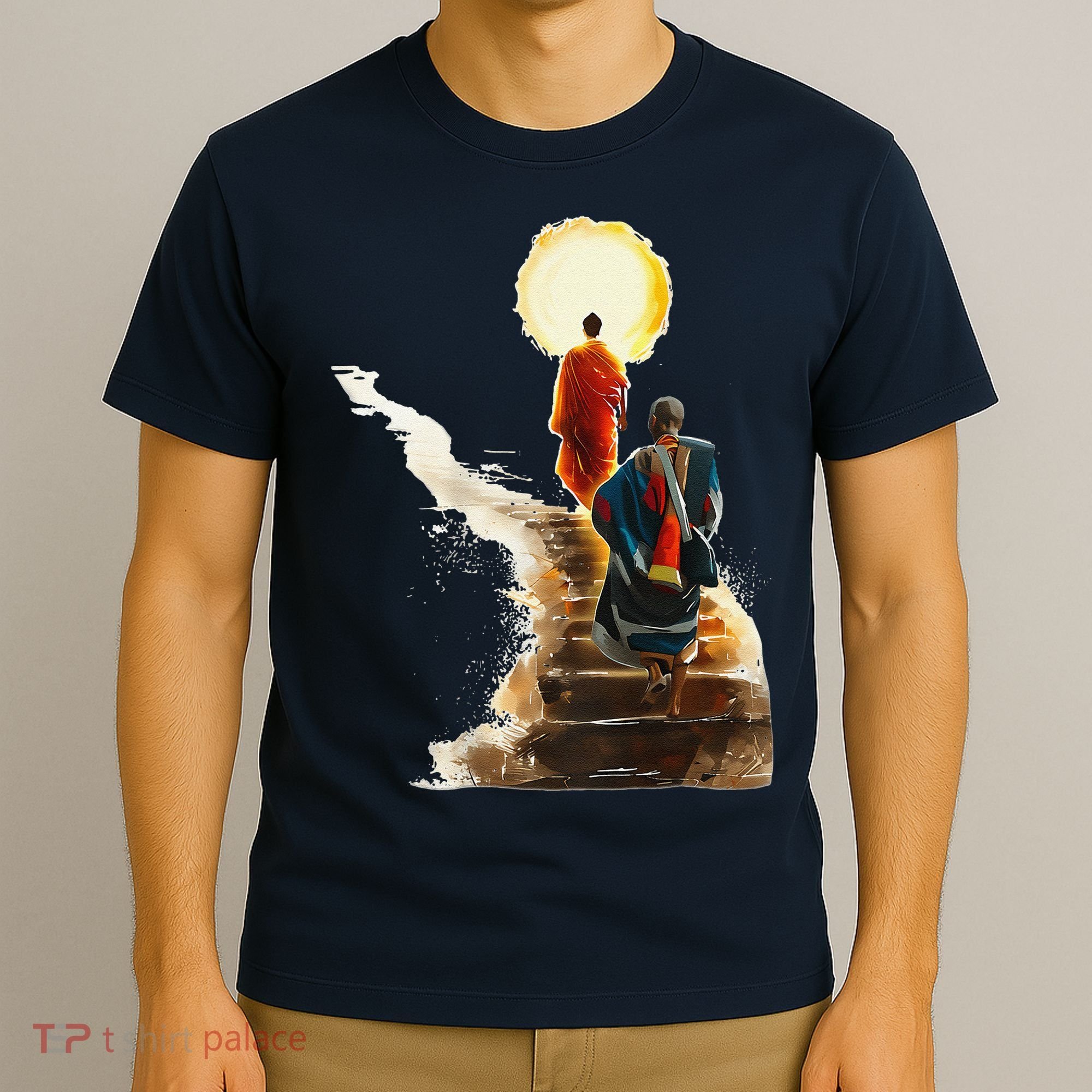 Thich Minh Tue On Back Monks Vietnamese T-Shirt