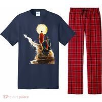 Thich Minh Tue On Back Monks Vietnamese Pajama Set thumb 0