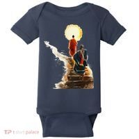 Thich Minh Tue On Back Monks Vietnamese Baby Bodysuit thumb 0
