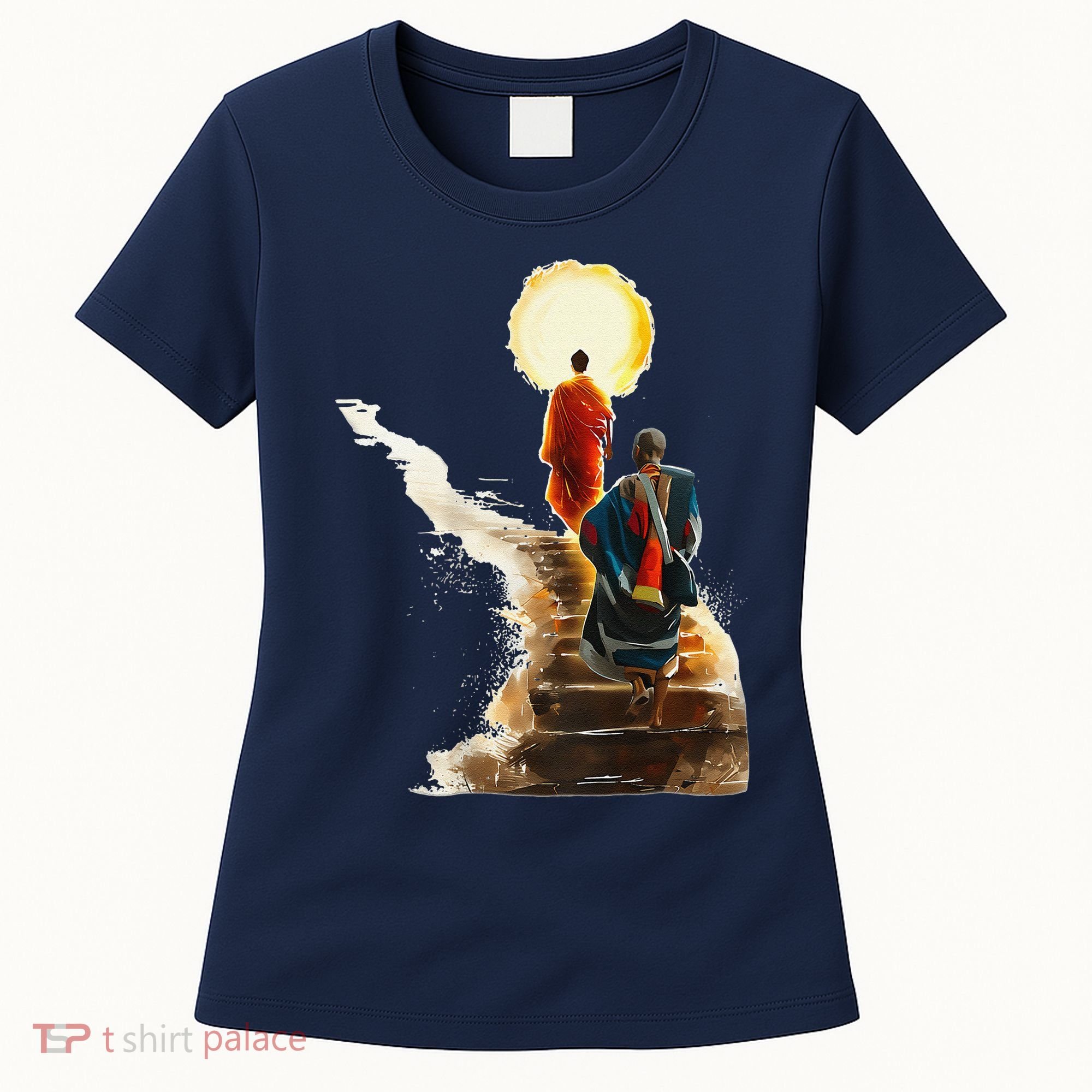 Thich Minh Tue On Back Monks Vietnamese Women's T-Shirt