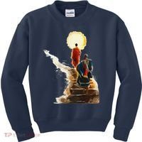 Thich Minh Tue On Back Monks Vietnamese Kids Sweatshirt thumb 0
