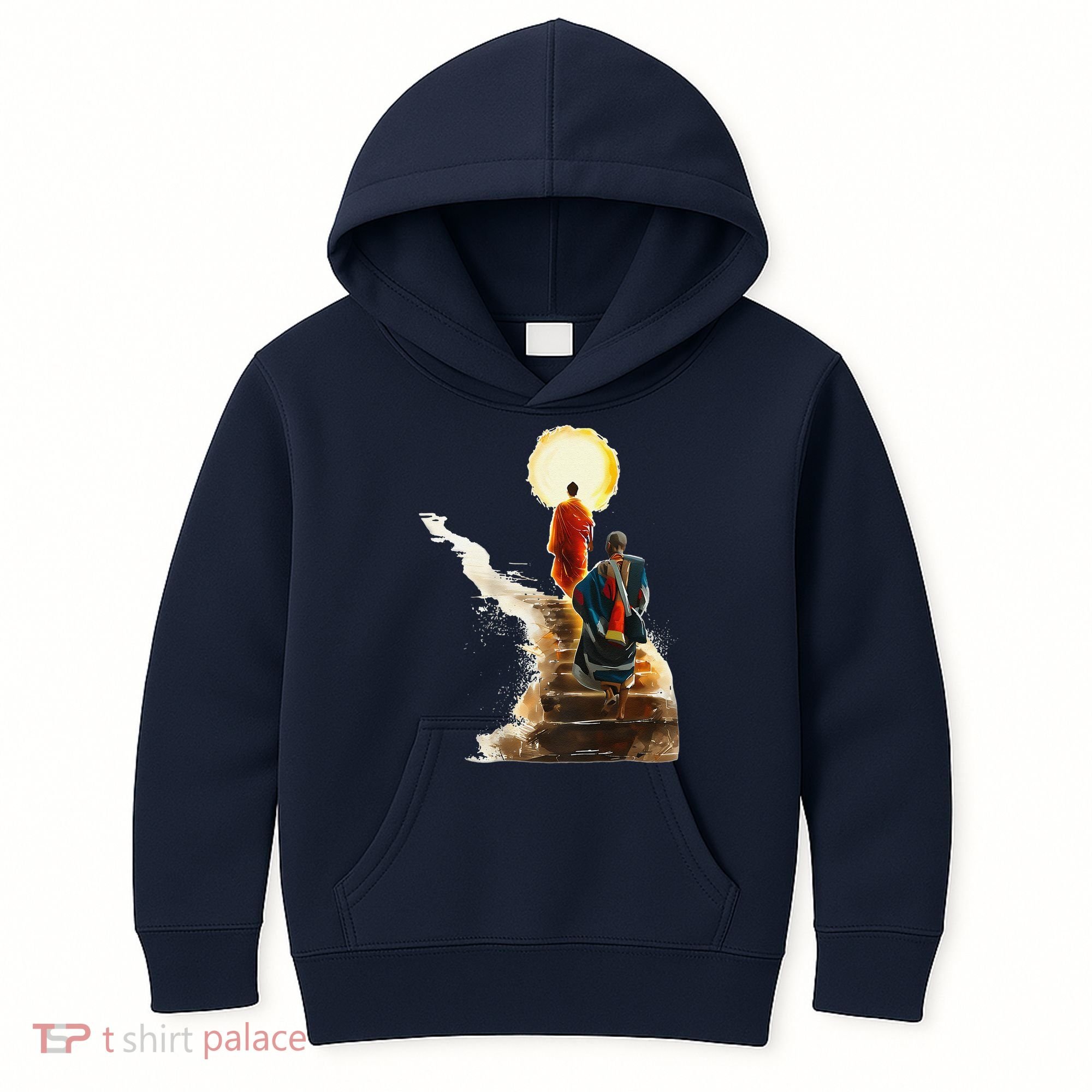 Thich Minh Tue On Back Monks Vietnamese Kids Hoodie
