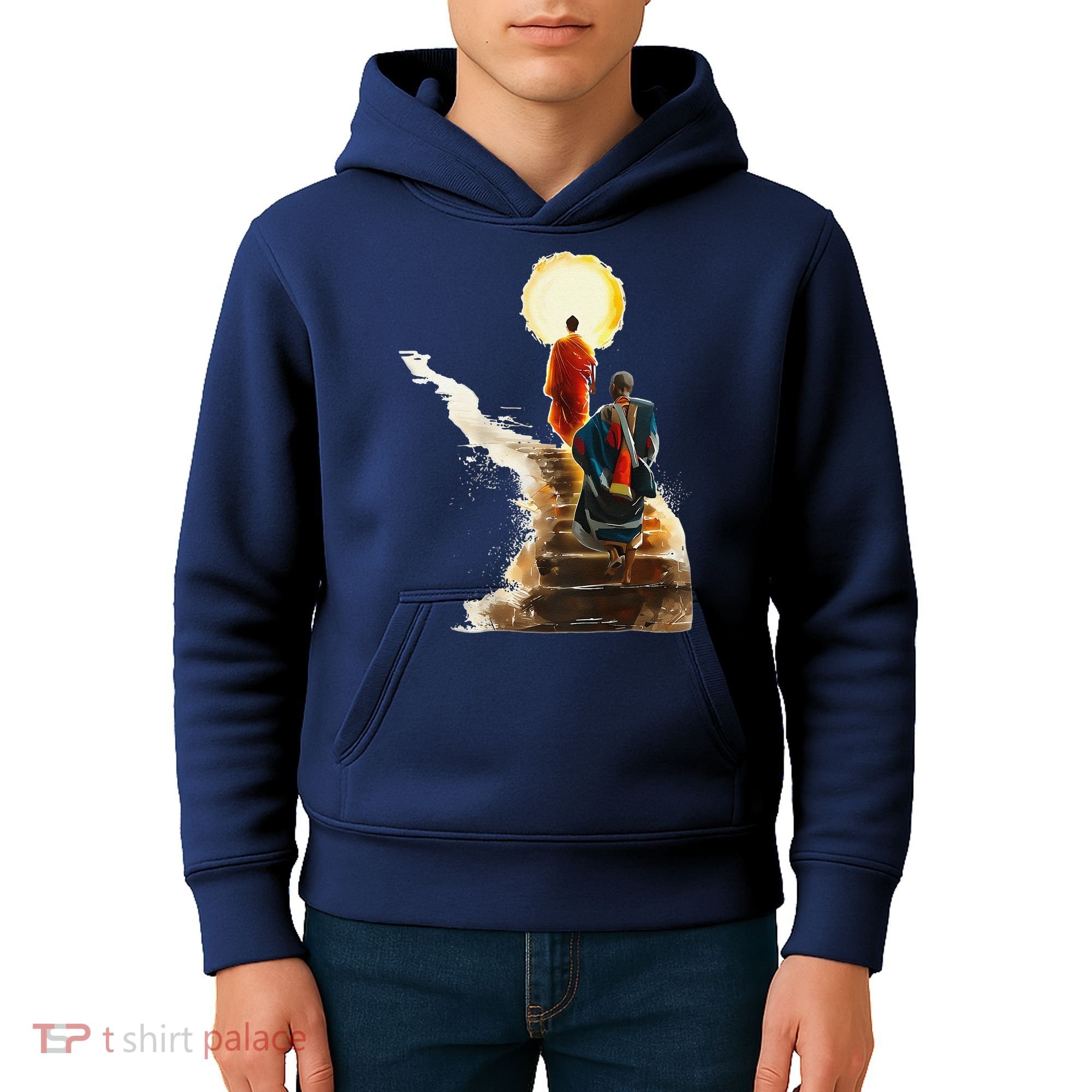 Thich Minh Tue On Back Monks Vietnamese Kids Hoodie