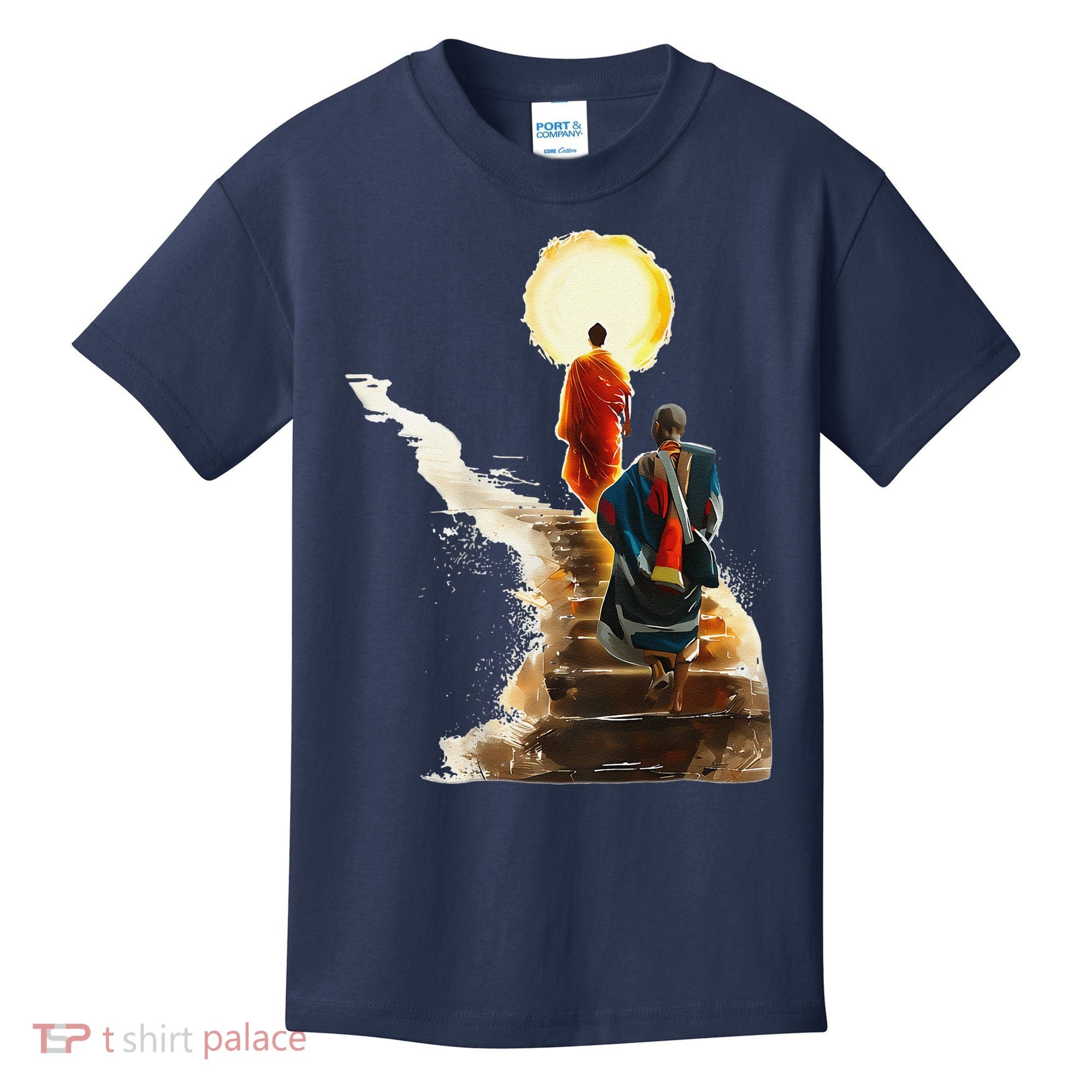 Thich Minh Tue On Back Monks Vietnamese Kids T-Shirt