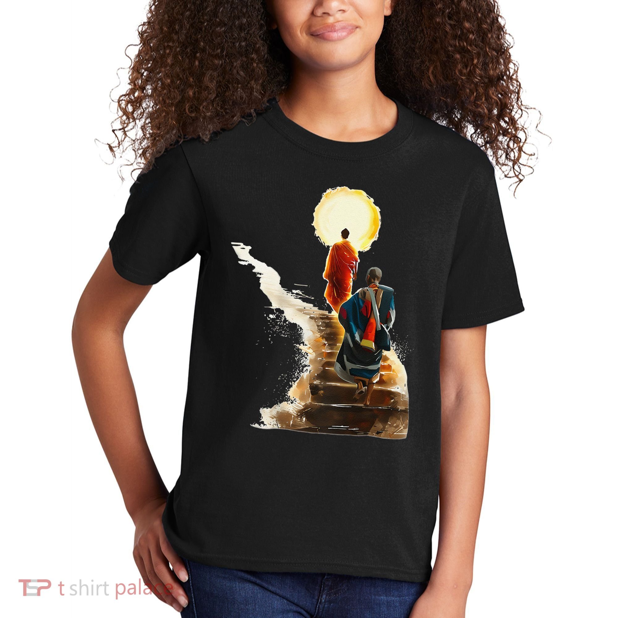 Thich Minh Tue On Back Monks Vietnamese Kids T-Shirt