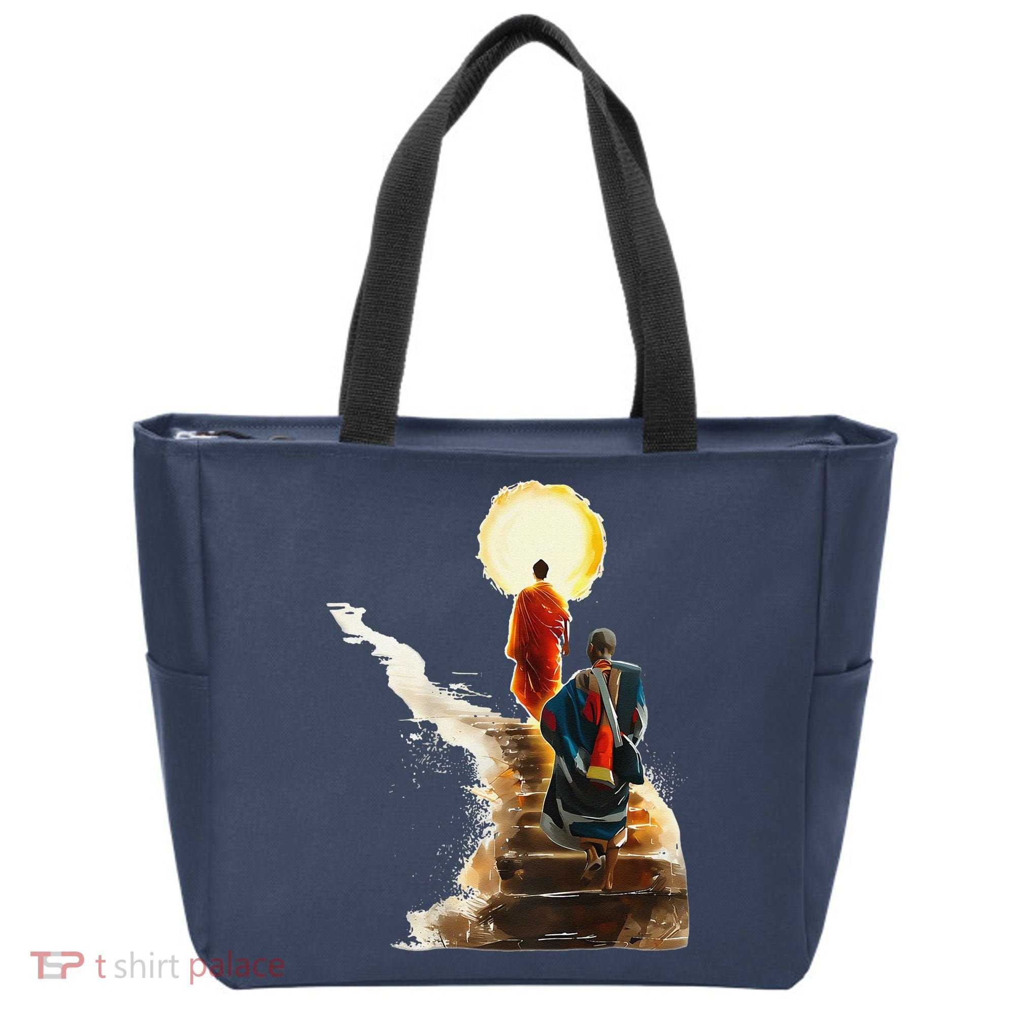 Thich Minh Tue On Back Monks Vietnamese Tote Bag