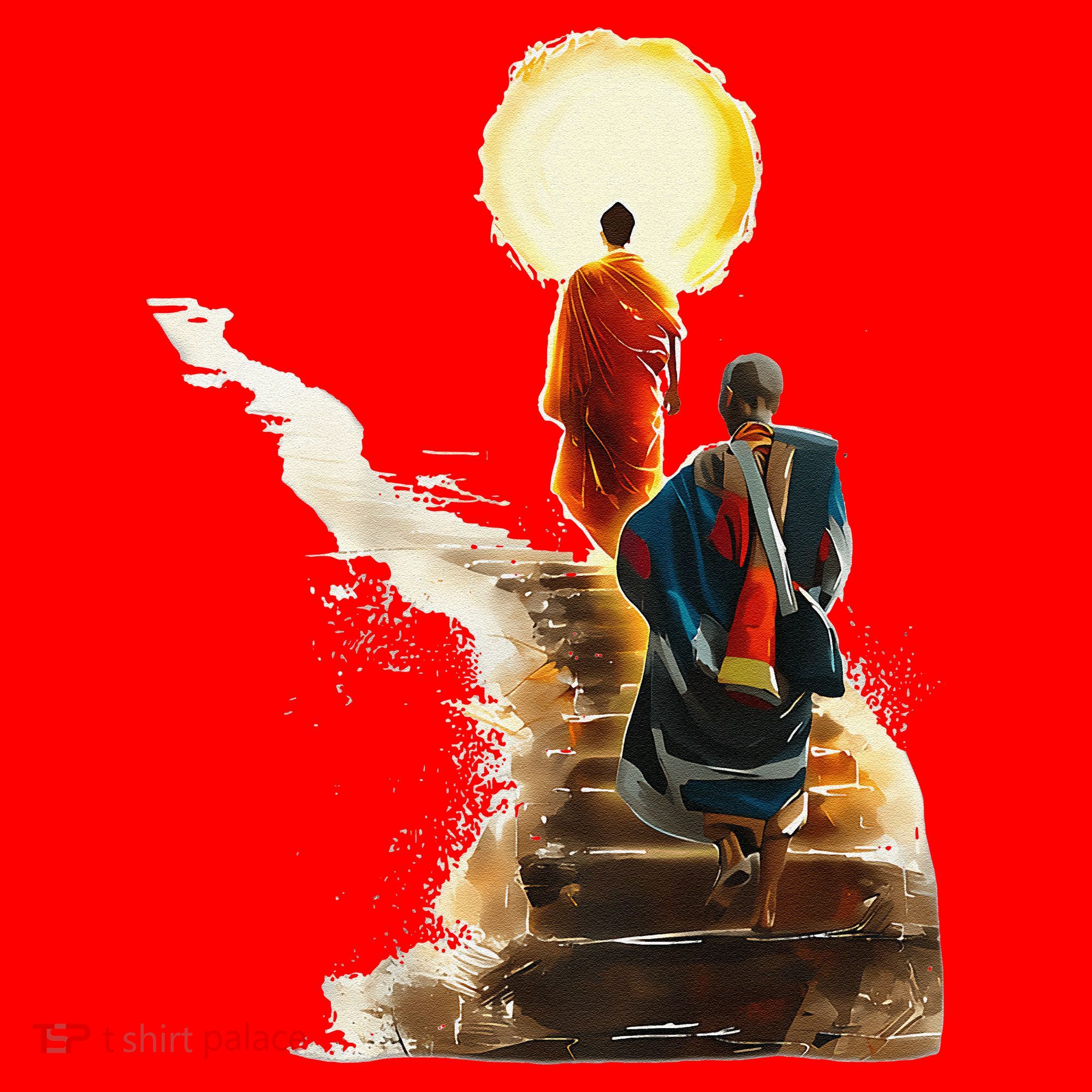 Thich Minh Tue On Back Monks Vietnamese Santa Hat