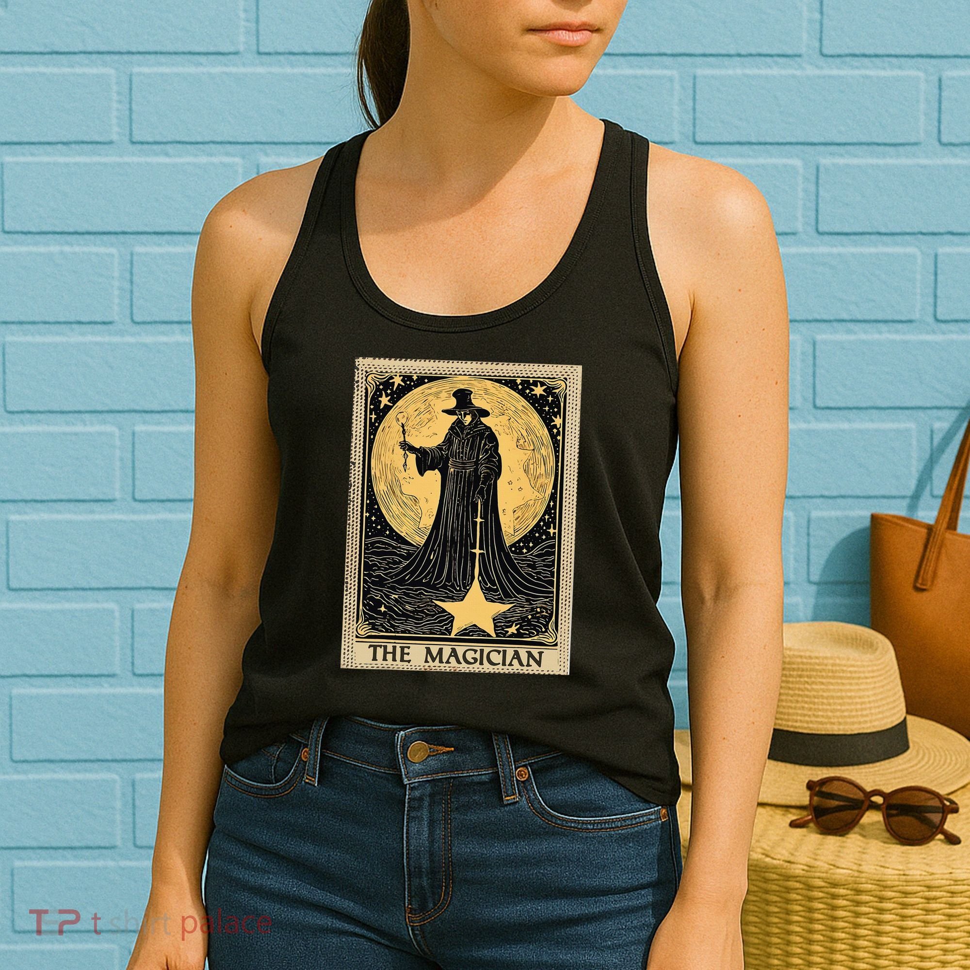 The Magician Tarot Card Women's Tank Top