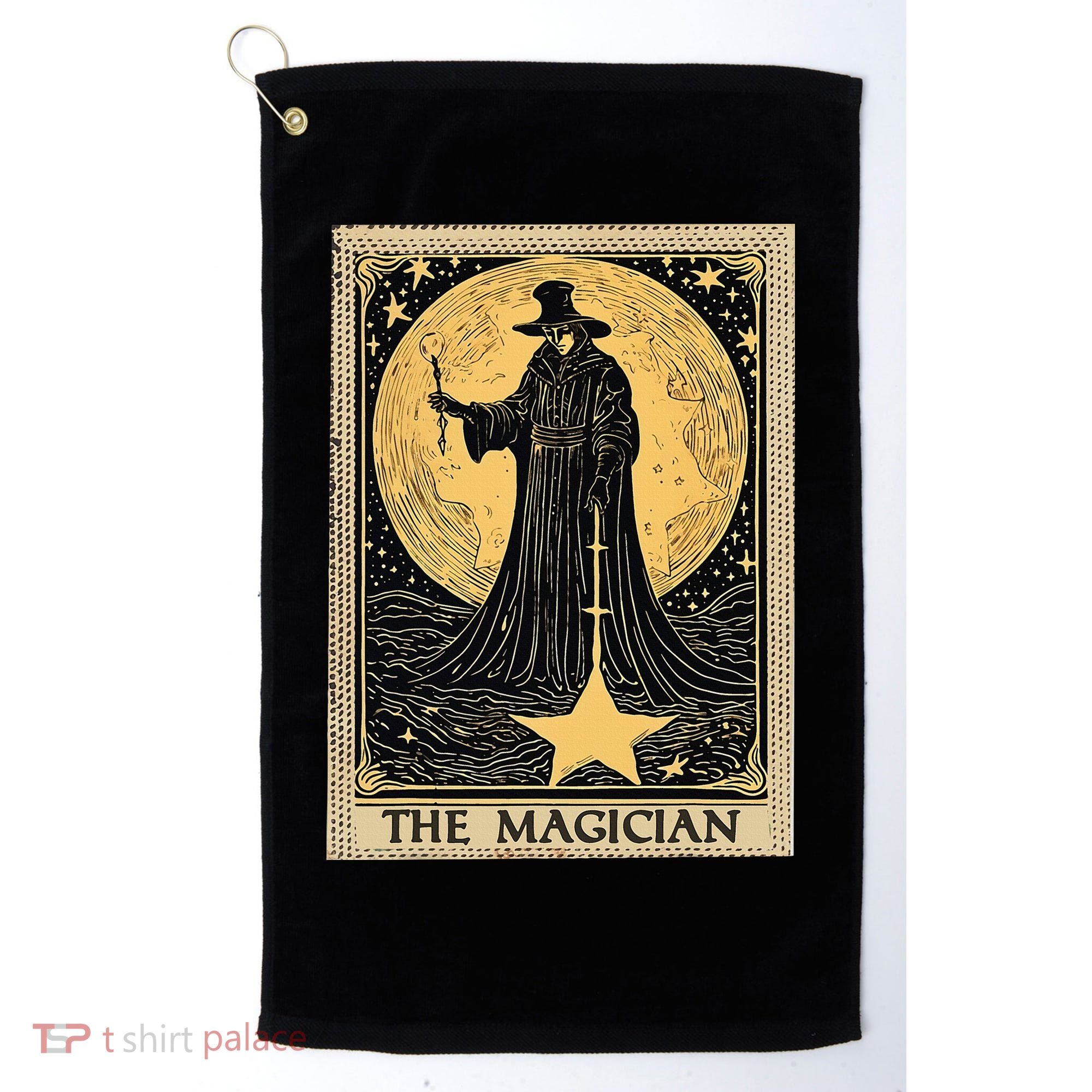 The Magician Tarot Card Golf Towel