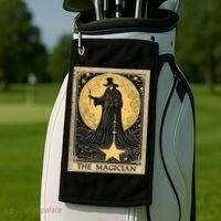 The Magician Tarot Card Golf Towel thumb 2