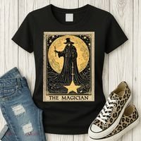 The Magician Tarot Card Women's T-Shirt thumb 3