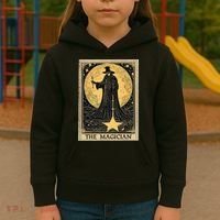 The Magician Tarot Card Kids Hoodie thumb 3
