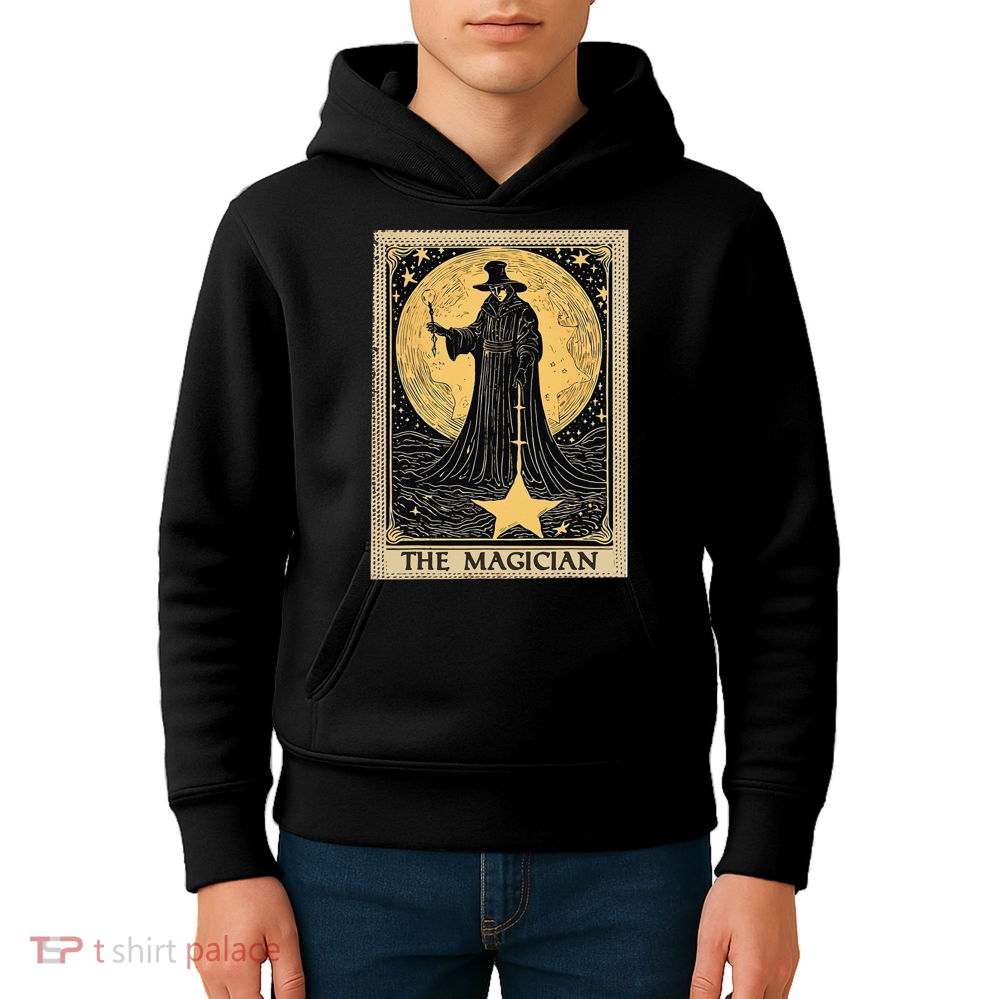 The Magician Tarot Card Kids Hoodie