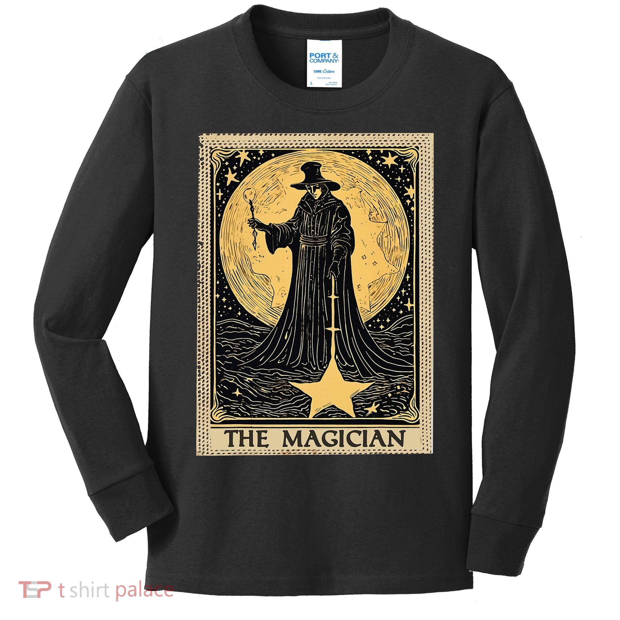 The Magician Tarot Card Kids Long Sleeve Shirt