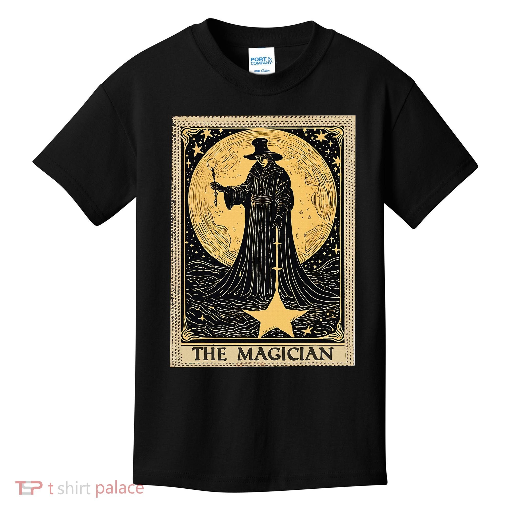 The Magician Tarot Card Kids T-Shirt