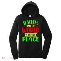 Teachers Make The World A Better Place Women's Hoodie thumb 0