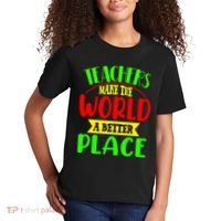 Teachers Make The World A Better Place Kids T-Shirt thumb 2