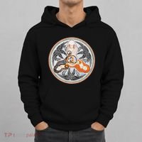 The Morrigan Triple Goddess Tarot Card Gothic Pagan Witch Hoodie thumb 0