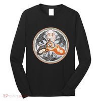 The Morrigan Triple Goddess Tarot Card Gothic Pagan Witch Long Sleeve Shirt thumb 0