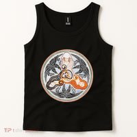 The Morrigan Triple Goddess Tarot Card Gothic Pagan Witch Tank Top thumb 2