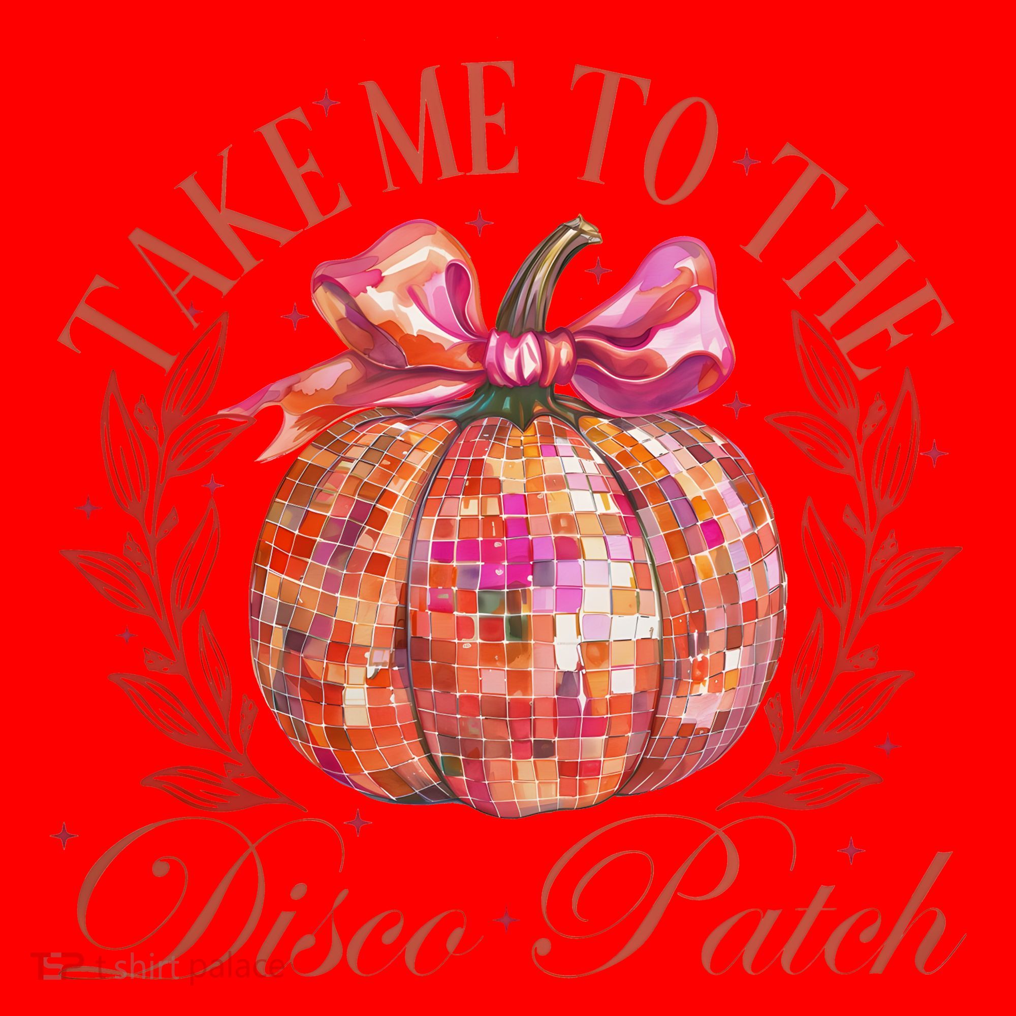 Take Me To The Pumpkin Patch Santa Hat
