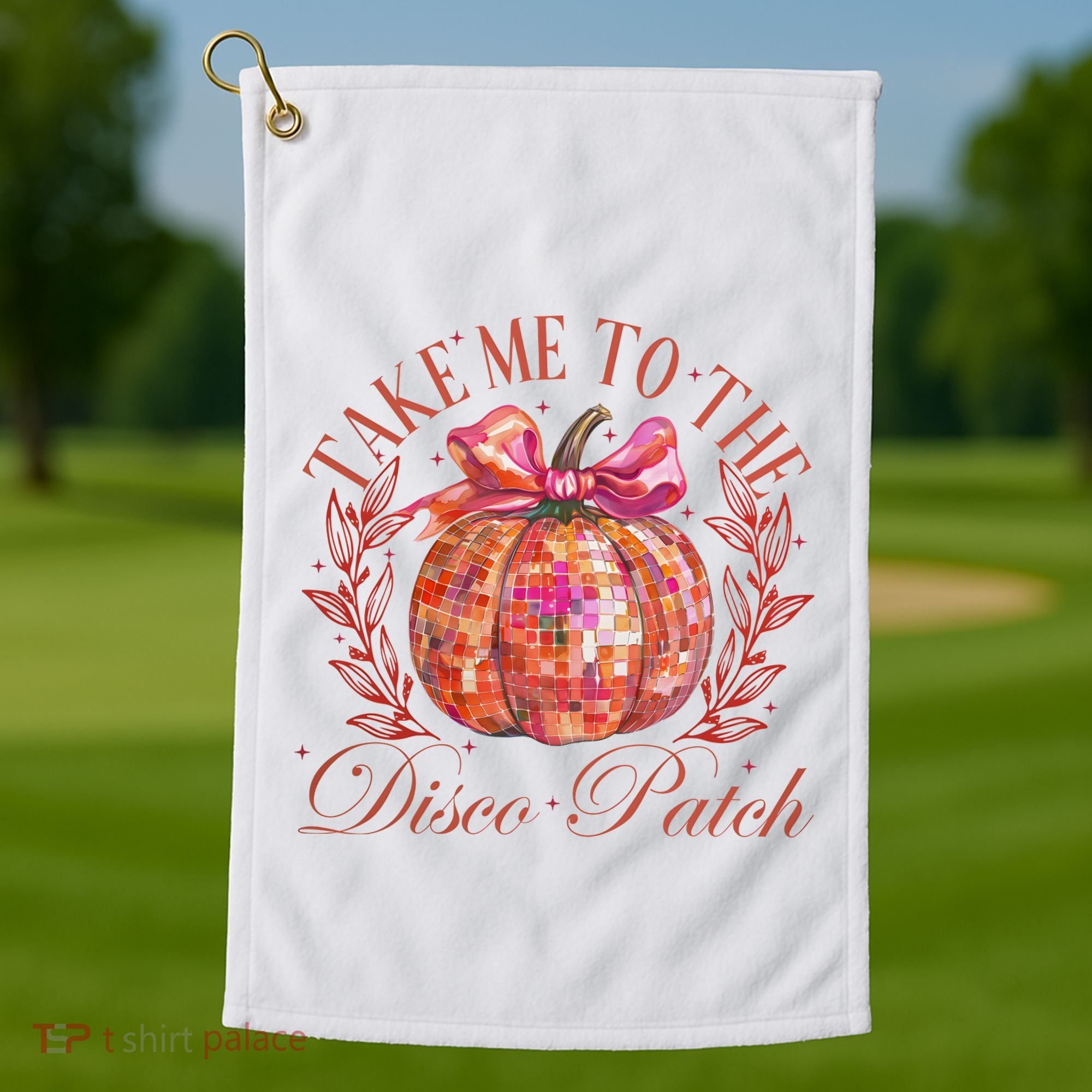 Take Me To The Pumpkin Patch Golf Towel
